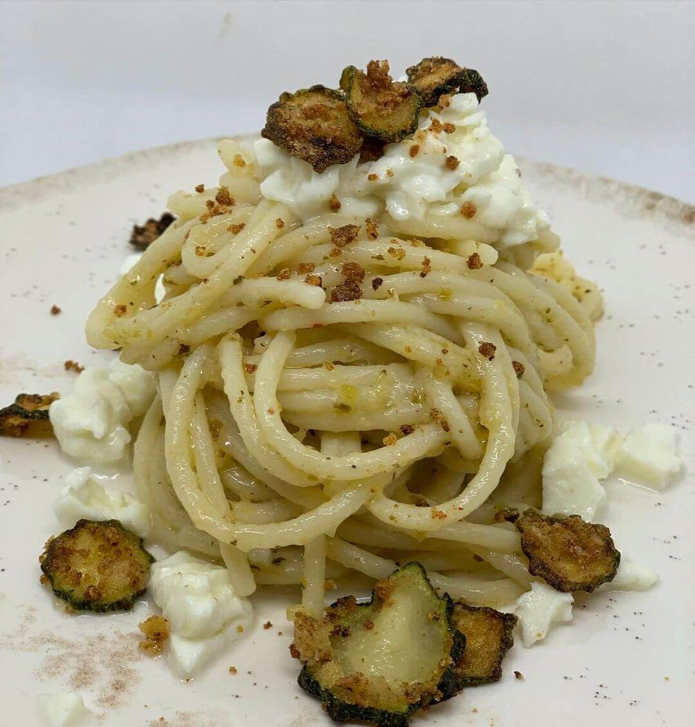 Spaghetti con Crama di Zucchine