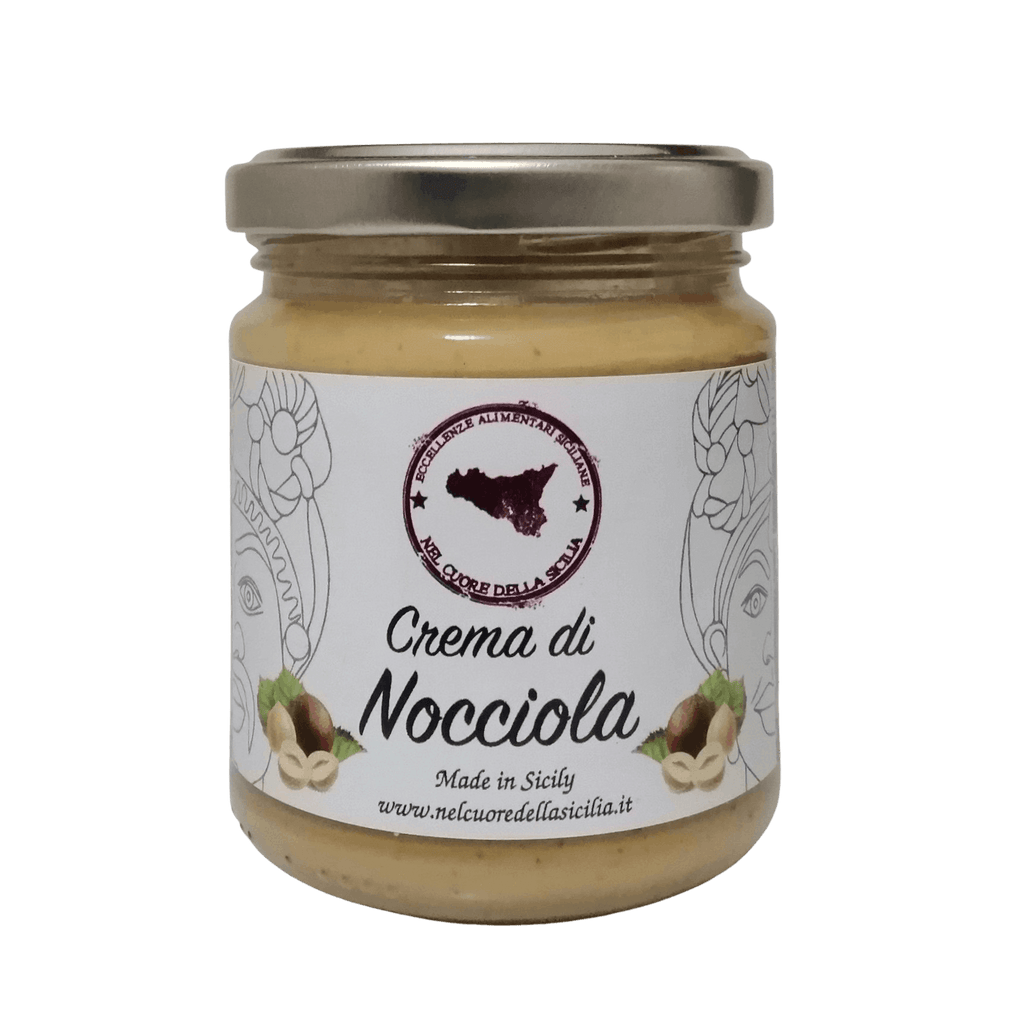 Crema di Nocciole Siciliane 190gr - Nel Cuore della Sicilia