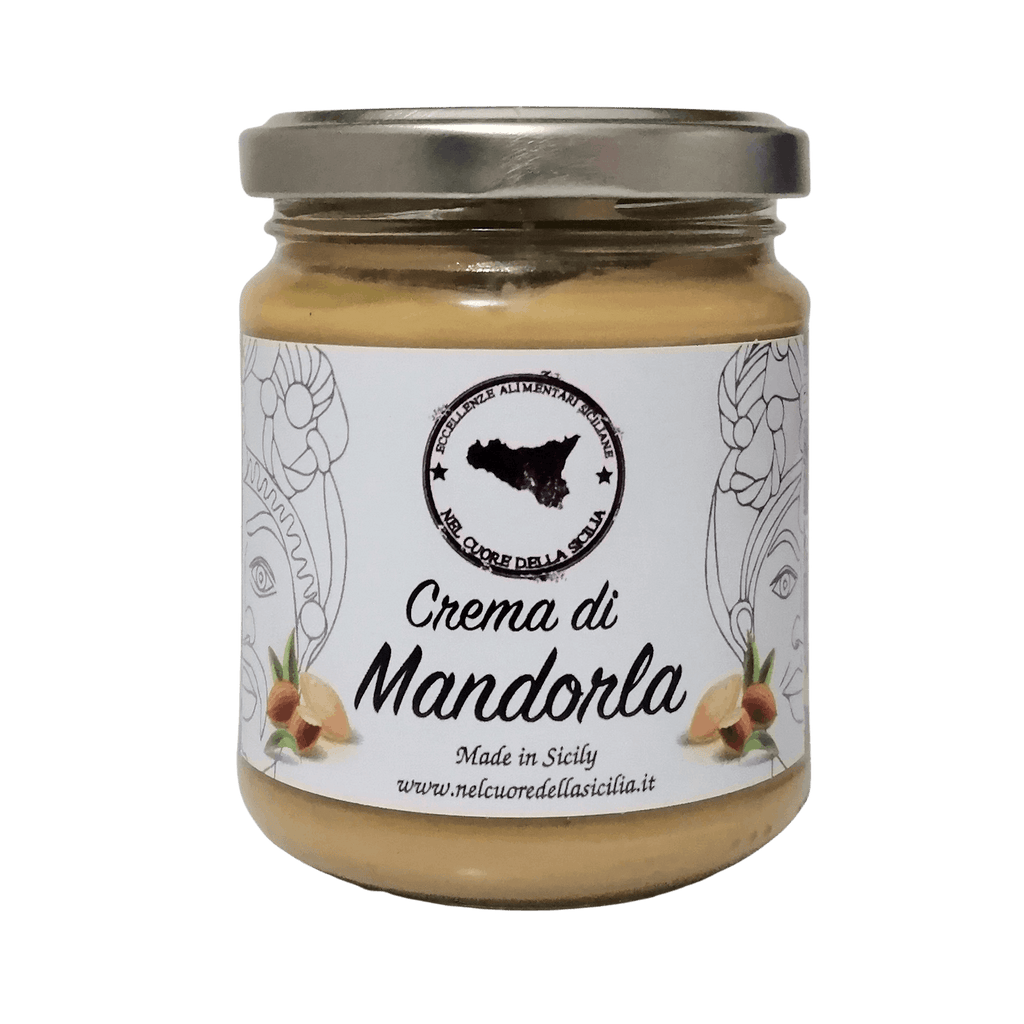 Crema di Mandorle Siciliane 190gr - Nel Cuore della Sicilia