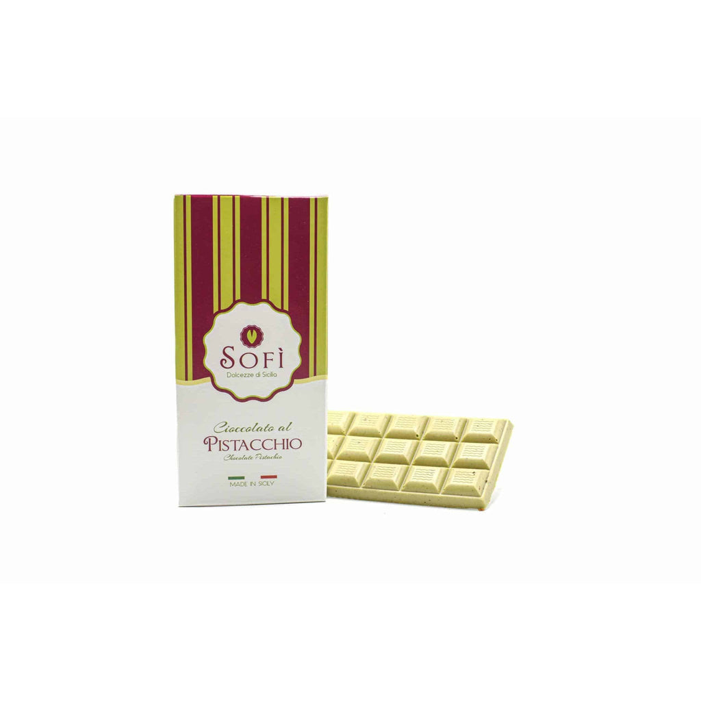 Cioccolato di Pistacchio di Siciliano 100gr - Nel Cuore della Sicilia