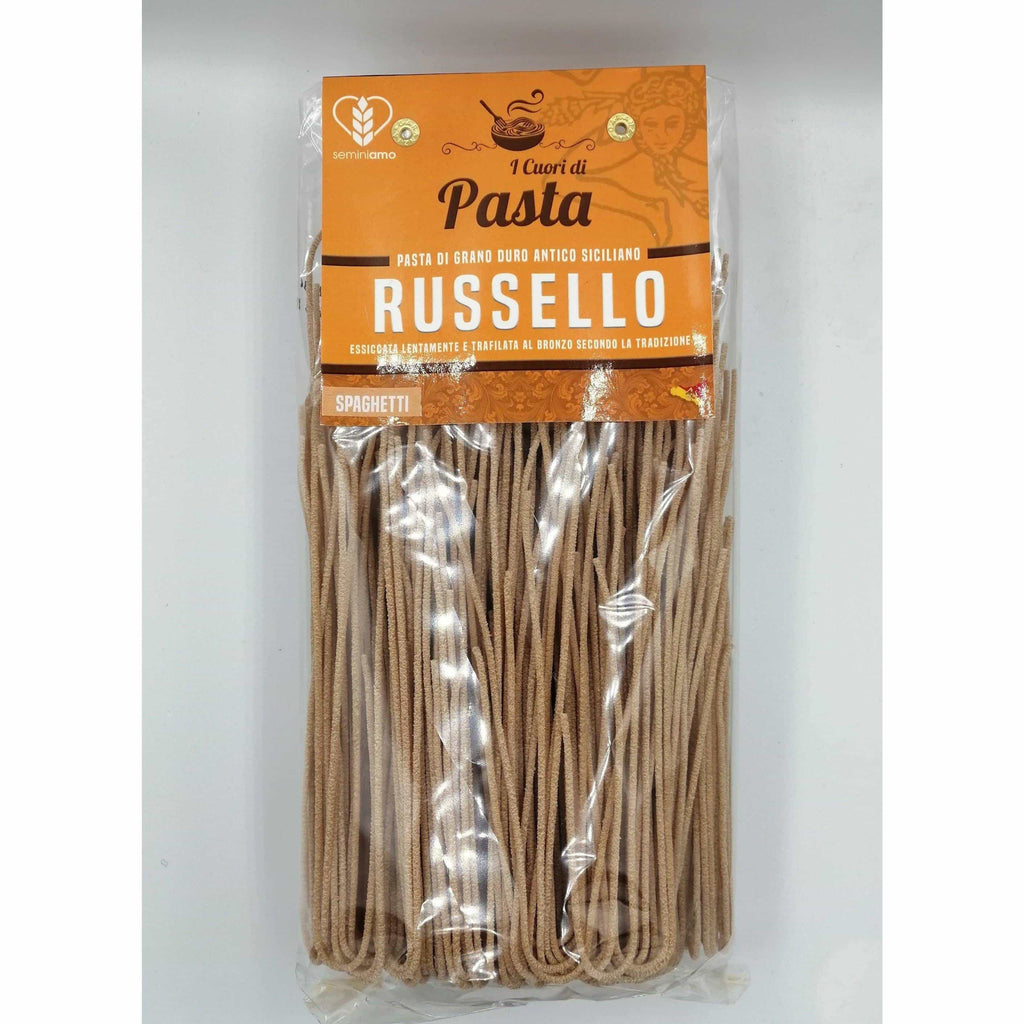 Spaghetti di Grano antico Siciliano Russello 500g - Nel Cuore della Sicilia