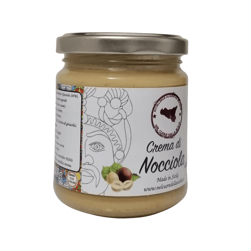 Crema di Nocciole Siciliane 190gr - Nel Cuore della Sicilia