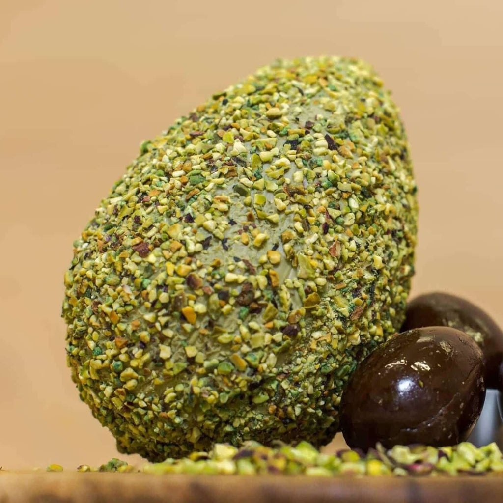 Uovo di Pasqua di Cioccolato di Pistacchio - Nel Cuore della Sicilia