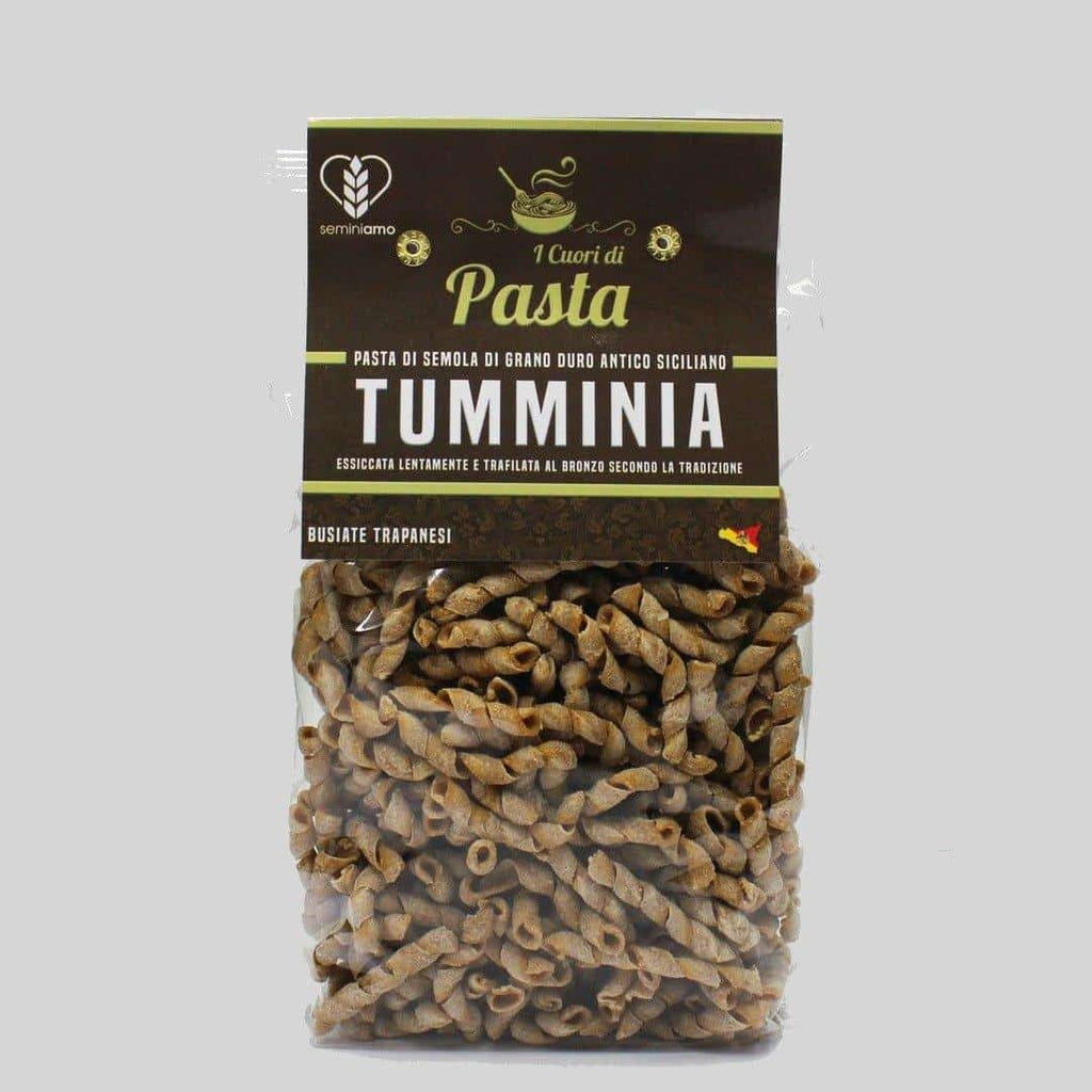 Busiate trapanesi di grano antico Siciliano - Tumminia 500g - Nel Cuore della Sicilia