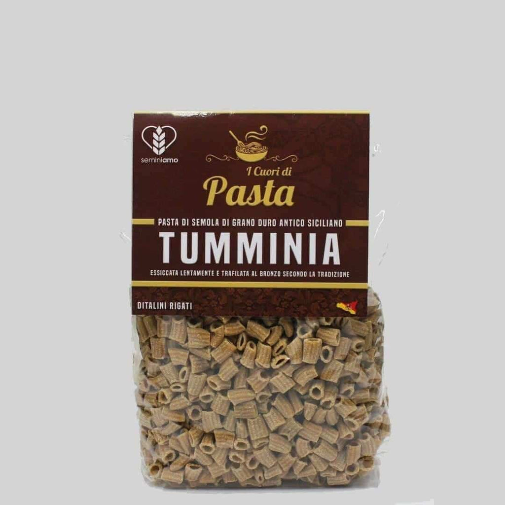 Ditalini rigati di grano antico siciliano Tumminia 500g - Nel Cuore della Sicilia