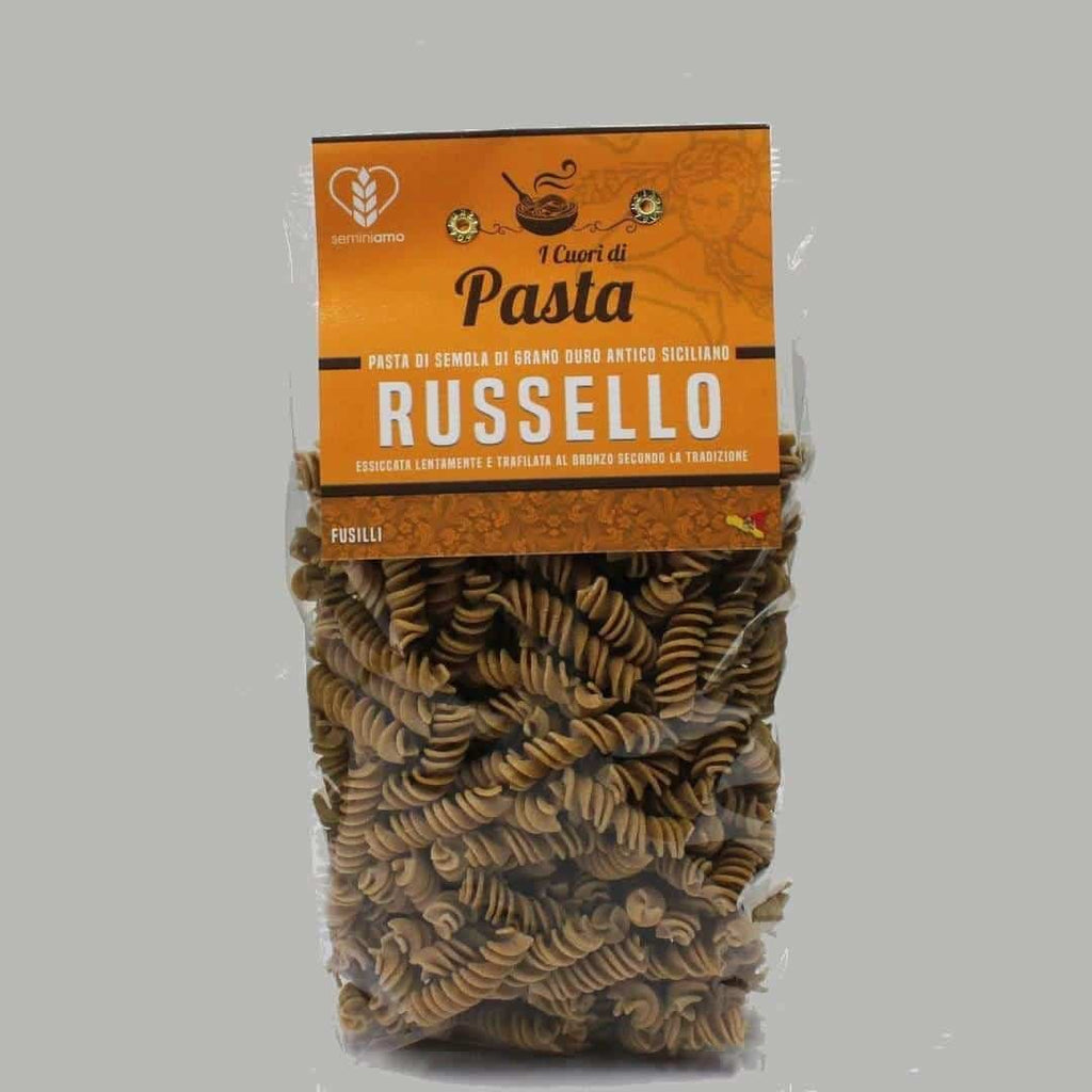 Fusilli grano antico Siciliano Russello 500g - Nel Cuore della Sicilia