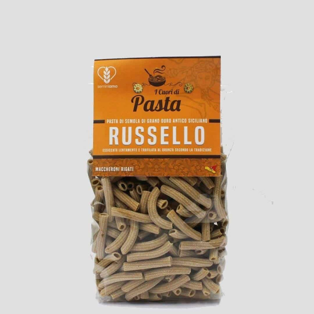 Maccheroni grano antico Siciliano Russello 500g - Nel Cuore della Sicilia
