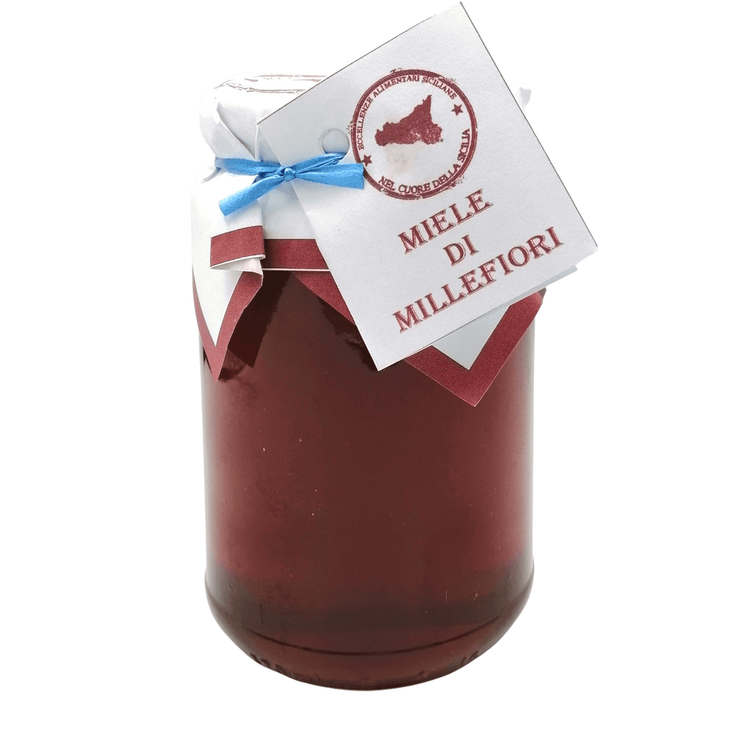 Miele Millefiori vaso da 500g - Nel Cuore della Sicilia