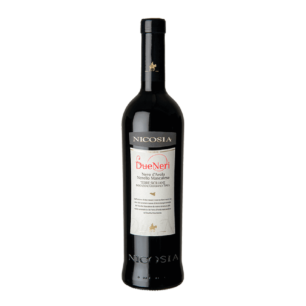 Vino rosso Due Neri Nicosia 750ml 12,5% vol. - Nel Cuore della Sicilia