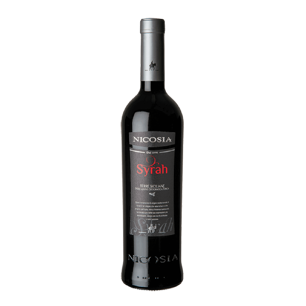 Vino Syrah  Nicosia 750 ml  13% vol. ( Vino rosso) - Nel Cuore della Sicilia