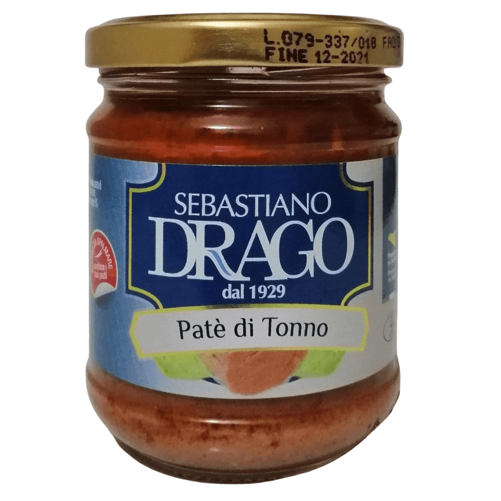 Patè di Tonno Drago vaso da 180g - Nel Cuore della Sicilia
